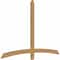 Ekena Millwork Bellingham Timber Gable Bracket, Western Red Cedar, 72"W x 48"H x 1 1/2"D x 3 1/2"F, 16/12 Pitch GBW072X48X0204BEL00SWR - alternate 4